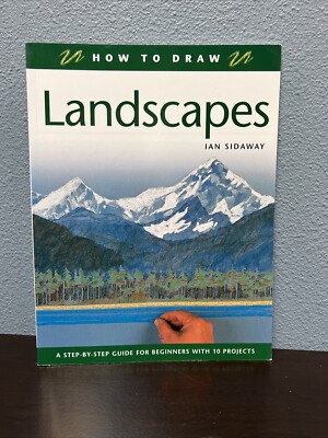 Landscapes A Step-By-Step Guide for Beginners- Ian Sidaway. Like New 
