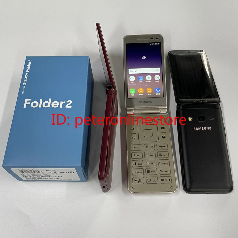 Samsung Galaxy Folder2 SM-G160N SM-G1650 Flip Unlocked SmartPhone- New Unopened - Image 3 of 4