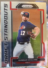 2021 Panini Prizm Draft Picks Draft Standouts Gunnar Hoglund #DS-GH