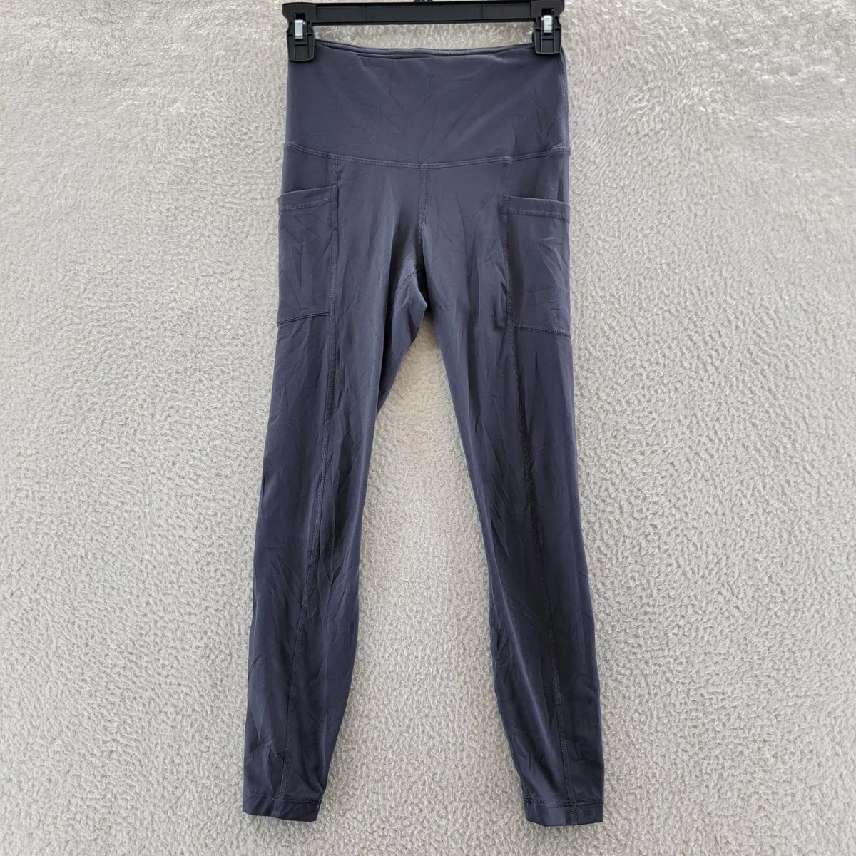 Yogalicious Activewear Pants Leggings Women's XS Blue Gray Patch