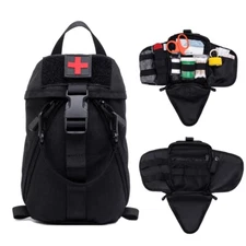 Tactical Survival Kit Bag EDC Pouch for Emergency Medical Gear Storage