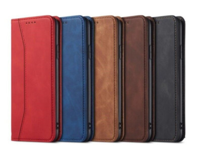 Handy Hülle für Apple iPhone ZTE Realme Oppo Magnet Klapp Schutz Tasche Wallet