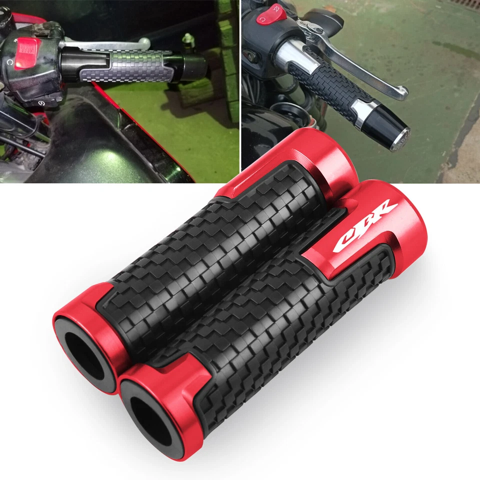 Empuñadura de manillar para carreras de motocicletas Honda CBR600F3 1995-1998 sin tapa de extremos 7/8" Foto 2 de 4