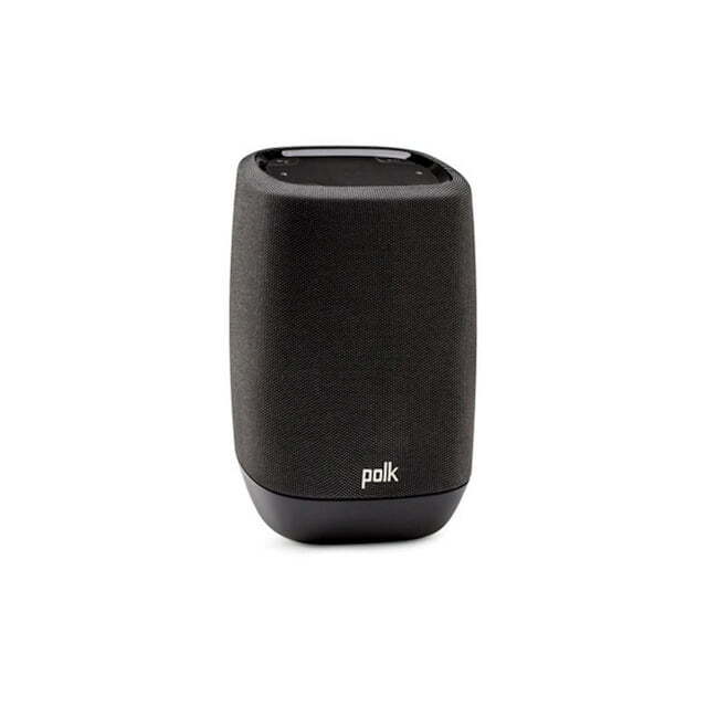 Polk Audio Assist Smart Speaker with Google Assistant - Midnight Black