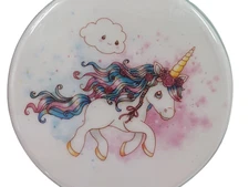 Precious Moments 191481 Find Your Rainbow Unicorn Ceramic Covered Box NIB