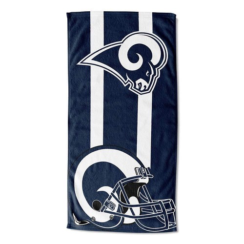 New Football Team LA Los Angeles Rams Beach Towel Bath 30'' x 60" Licensed - 第 1/1 張圖片