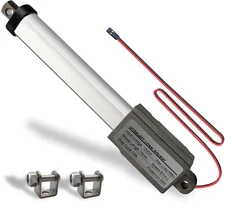 12V Mini Electric Linear Actuator 3" Stroke, 188N/42Lb, Speed 0.2"/Sec Waterproo