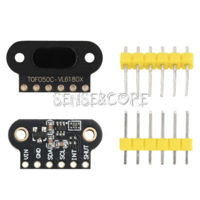 TOF050C 400C Laser Ranging Sensor Module ToF Time-of-Flight Distance IIC Output-