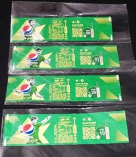 Pakistan World Cup Cricket Players 4 Picture Pepsi Bottle Labels collectibles