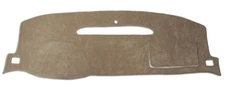 2007-2014 CHEVY SILVERADO GMC SIERRA SUEDE BEIGE DASH COVER MAT (1 STORAGE TYPE)