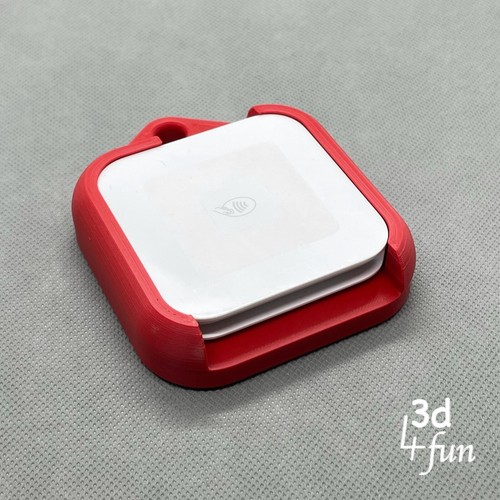 Square Reader Holder - For Lanyard (3d Printed) - Picture 2 of 3