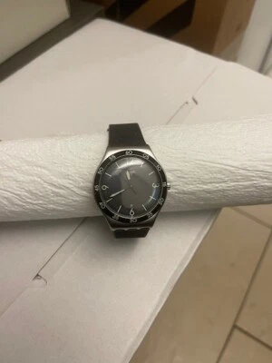 SWATCH Uhr Watch Neu SR626SW Quartz Skinblack Herren Watch sehr dünn, elegant - Bild 1 von 4