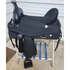 New 18" Black Abetta Pathfinder Trail Saddle