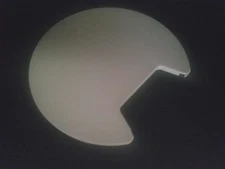 12.25" round lock tight starboard bait bucket lid cutting board