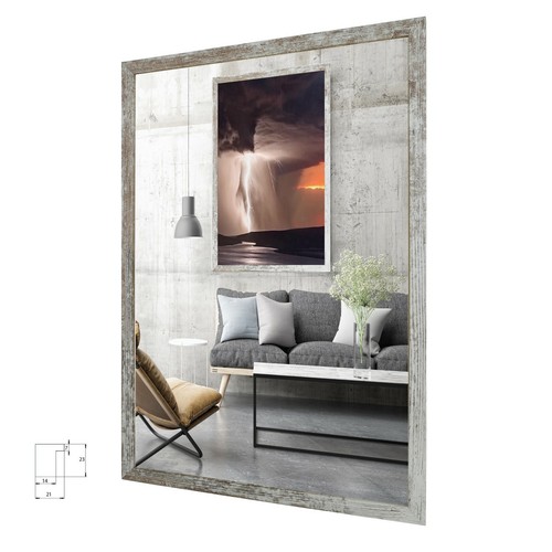 Bilderrahmen Malmo Holz MDF Foto Poster Rahmen Modern Kantig 60 Größen - Bild 16 von 17