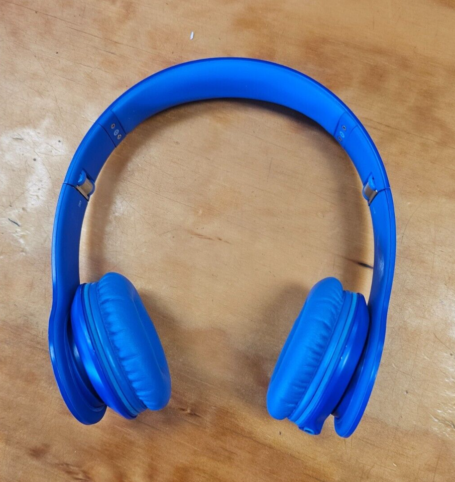 Beats by Dr. Dre Solo HD Headphones Blue, GREAT SHAPE, headphones only