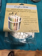 Crafters Organizer- Paint Brushes Or Pencils Etc-49 Spaces- Plastic