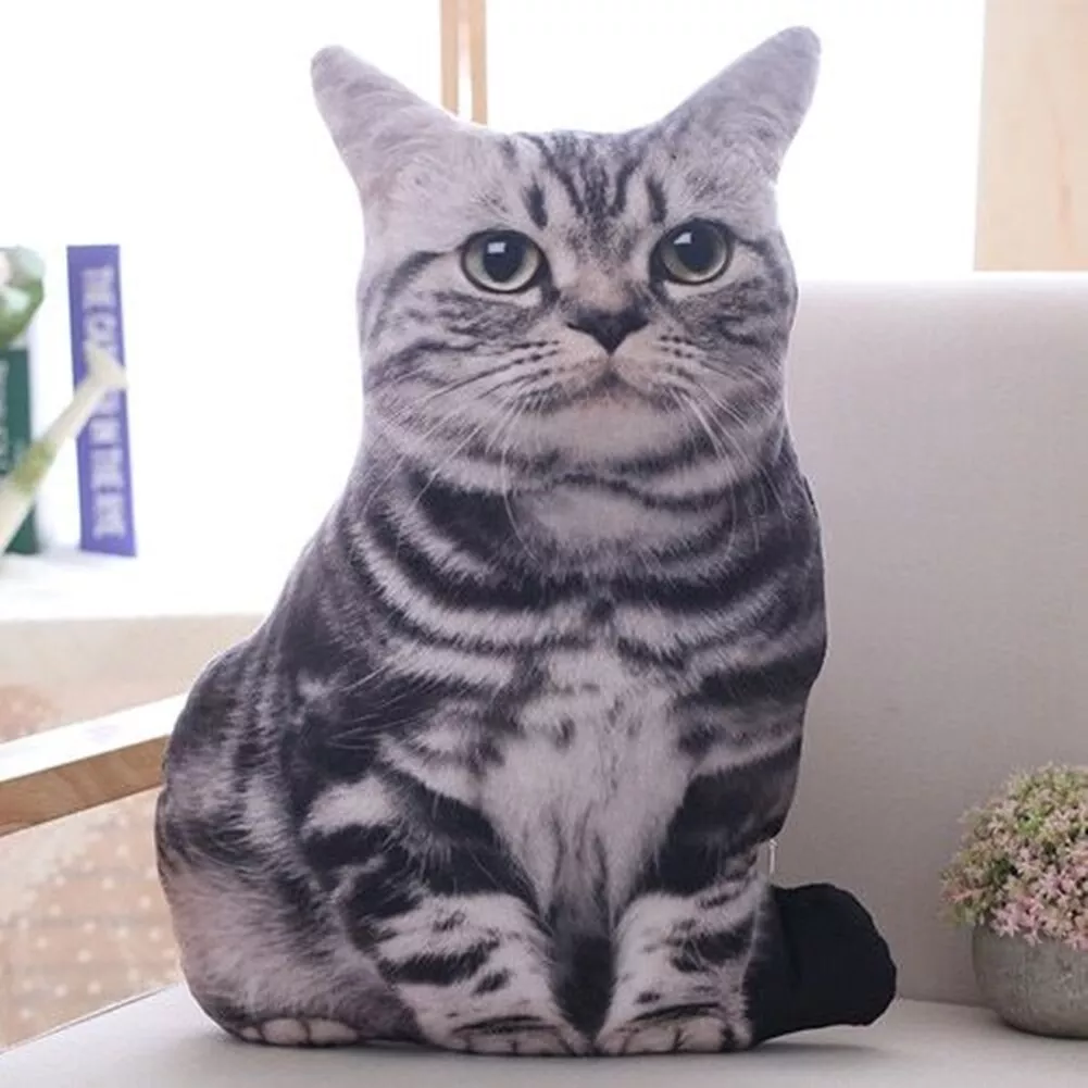 Realistic cat plush