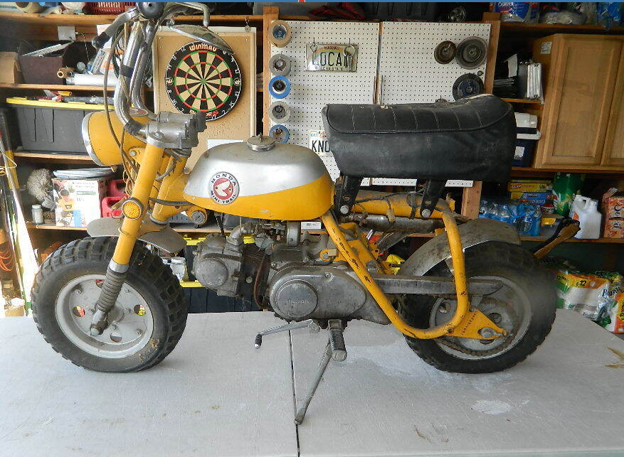 For HONDA Z50 MINI TRAIL K0 K1 K2 Reproduction Chrome Steel Front