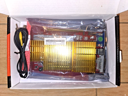 New ATI Radeon X550 256MB DDR2 PCI-E Graphic Video Card VGA DVI TV-Out - Picture 2 of 5