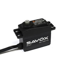 Savox SC-1257TG-BE Titanium Gear Digital Servo .07s/139oz-in Black Edition