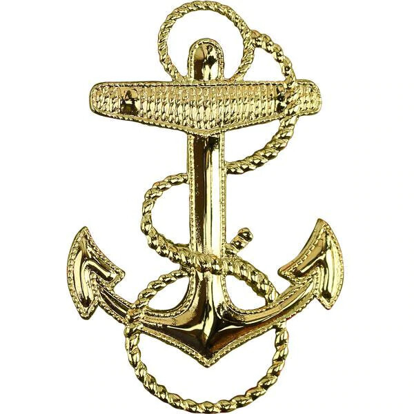 米軍　アンカーピンバッチ　USN Anchor pin's badge 未使用 米軍 アンカーピンバッチ USN Anchor pin's badge 未使用 - メルカリ