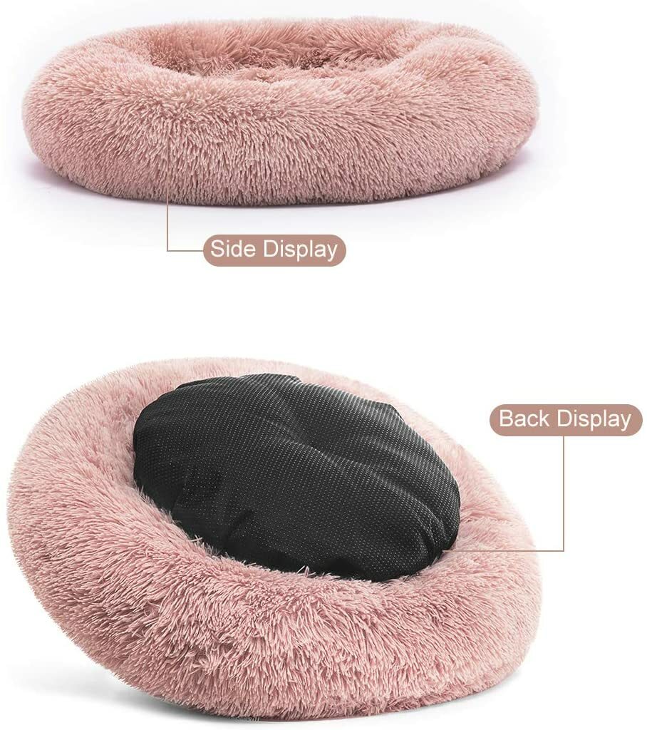 MIXJOY Orthopedic Dog Bed Comfortable Donut Cuddler Round Dog Bed Ultra Soft Was 799862392346 eBay