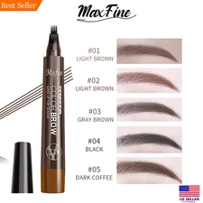 Microblading Four Fork Eyebrow Pencil Enhancers, Waterproof, tattoo ink pen 2.8g