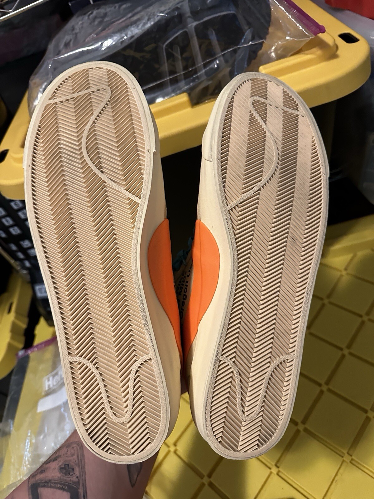 OFF WHITE X NIKE Taglia 13 Nike Off White x Blazer Mid All Hallows Eve