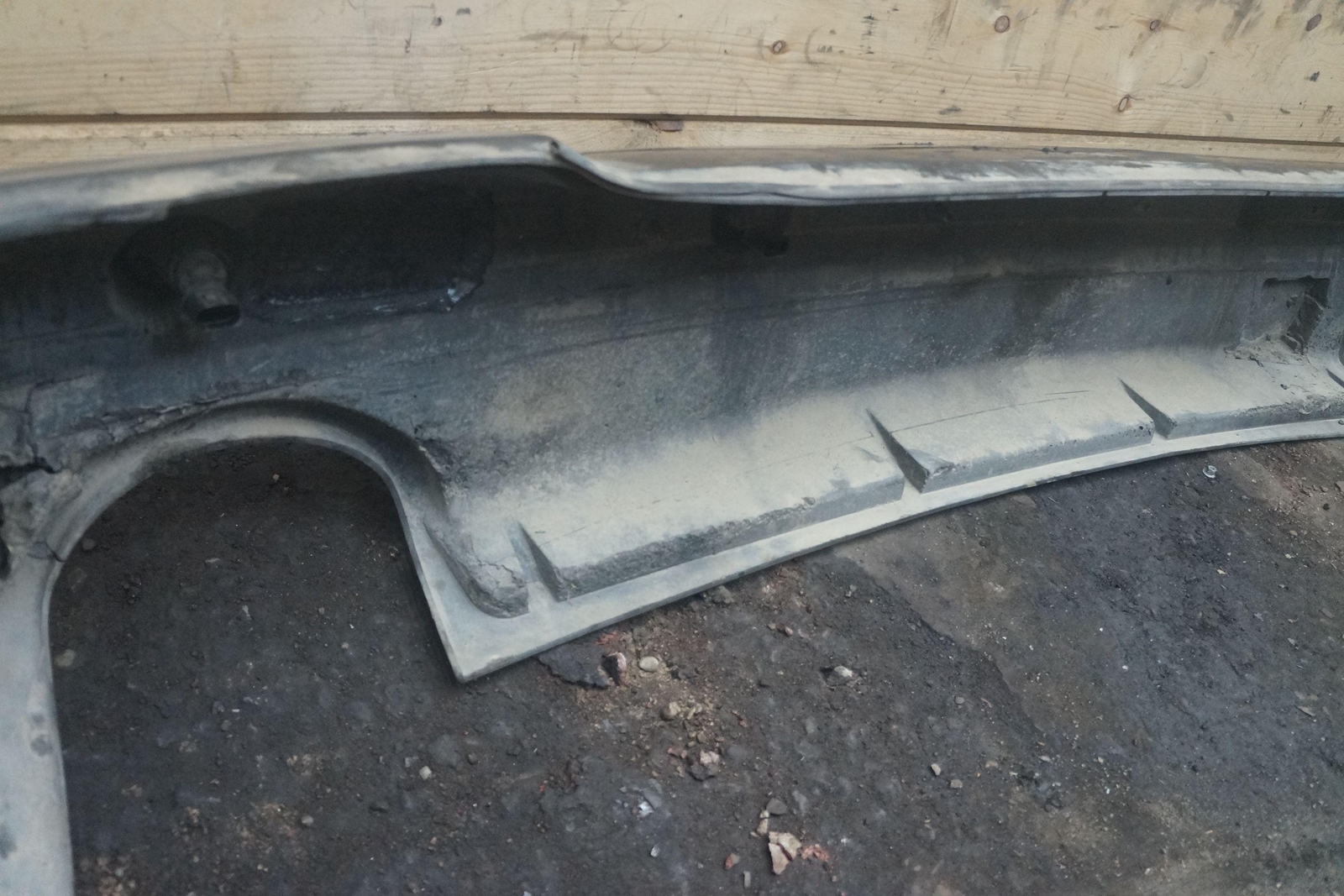 Rear Bumper Cover Assembly Black Bentley Arnage T 2002