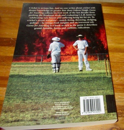 Good for Anything ~ Gideon Haigh. 2004 1st Ed sc New! UNread HERE in MELB - Picture 4 of 12