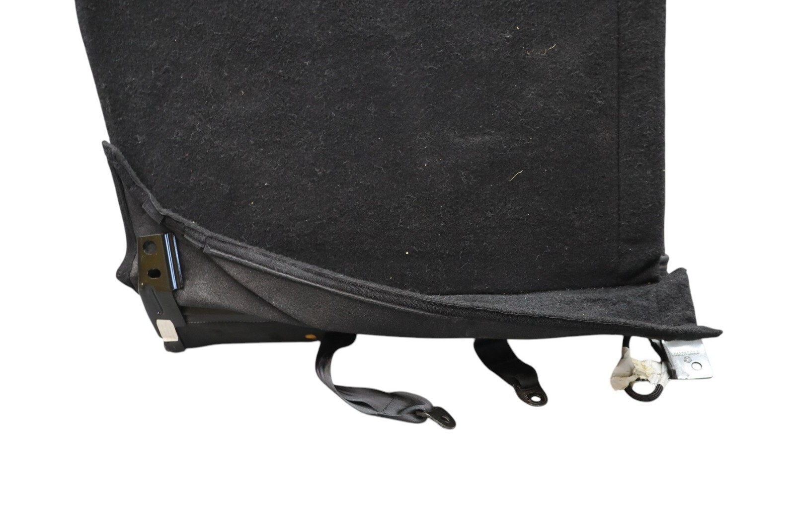 14-17 Maserati Ghibli Rear Left Driver Side Second Row Upper Seat Black Oem