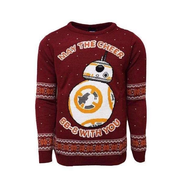 Christmas Jumper Star Wars BB 8 UK 3XL US 2XL New Official