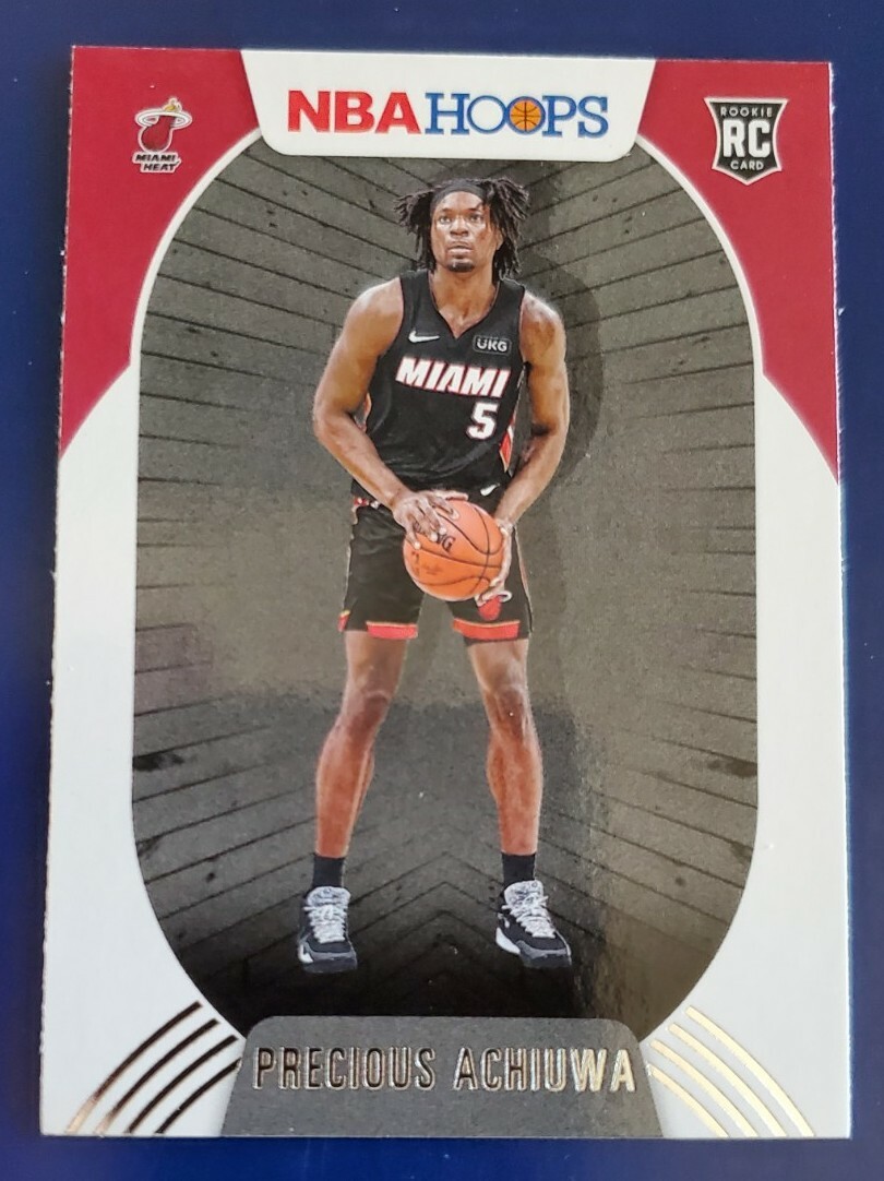 2020-21 Panini Hoops Precious Achiuwa Miami Heat #210 RC