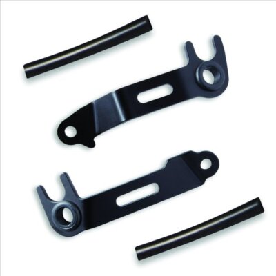 Ducati Rizoma Adapter für Brems- und Kupplungsflüssigkeitsbehälter schwarz NEU
