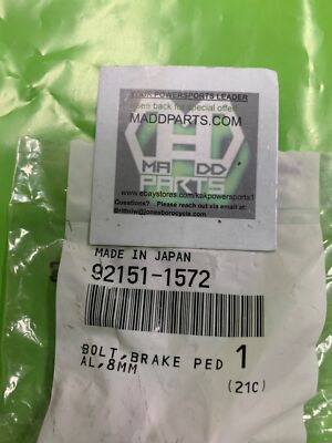 Kawasaki OEM Bolt 92151-1572 | eBay