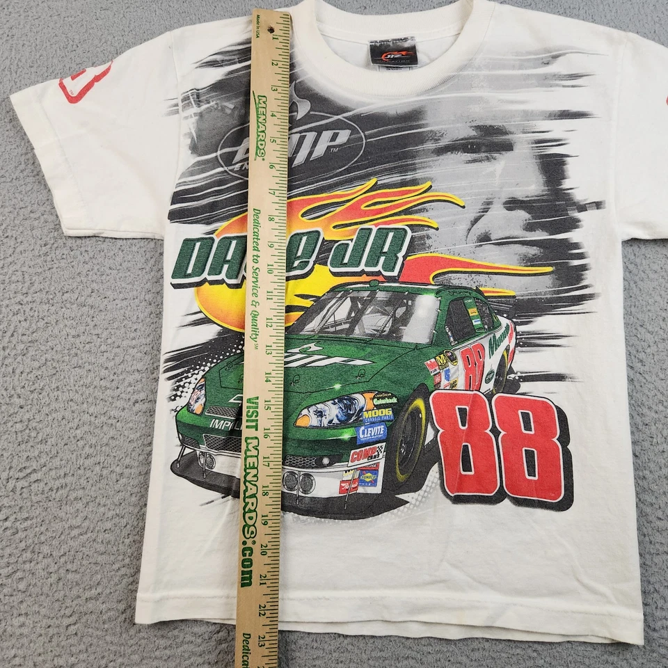 Camisa Y2K Dale Earnhardt JR Niño Juvenil Mediana AMP Energy AOP NASCAR #88 Carreras Foto 4 de 4