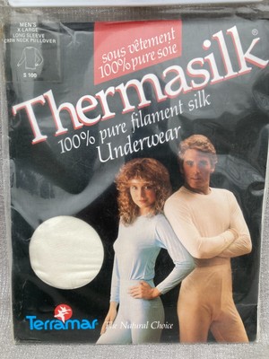 Terramar Men's New Thermasilk Base Layer Top Underwear S-100  46'' - 48'' XL