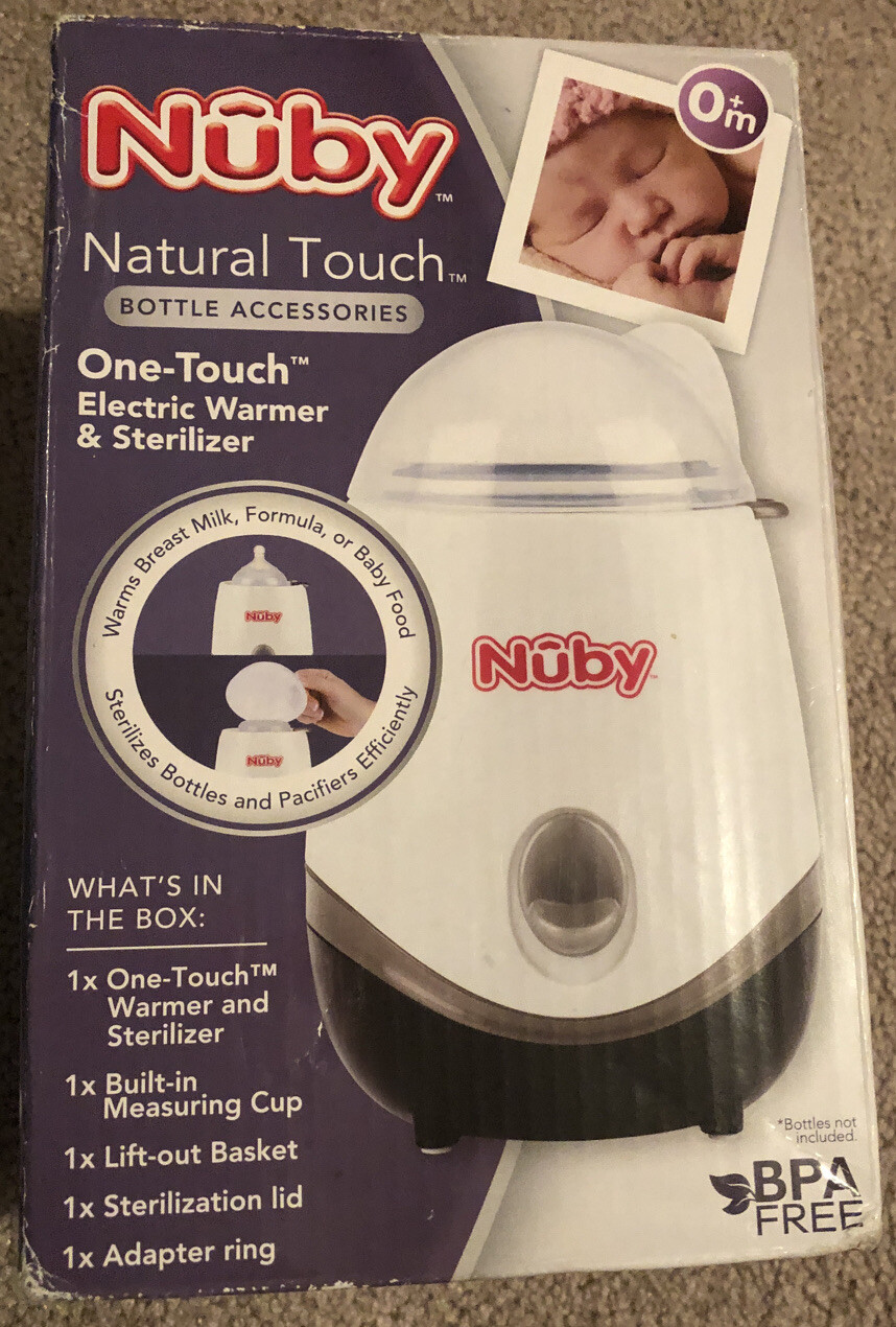 nuby natural touch bottle warmer