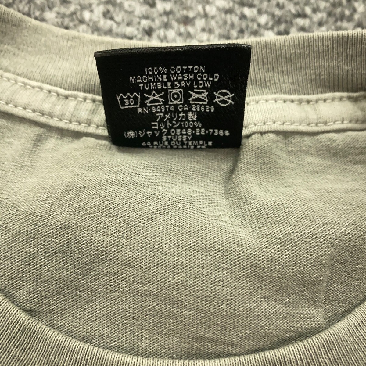 stussy beach roots tee