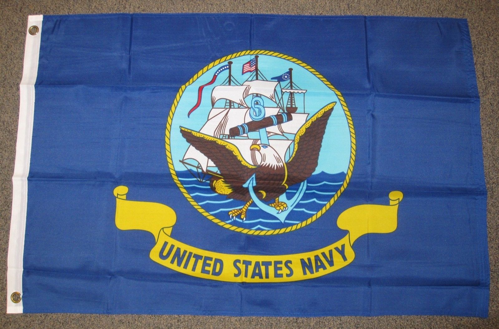 Wasserdichte Flagge US Navy Flagge 3x5 Fuß - Doppelseitig