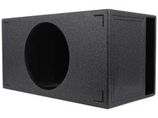 Rockville RQB15 15" QBOMB Vented Sub Enclosure Box, Bedliner Finish 3.85 Cu Ft
