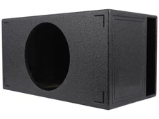 Rockville RQB15 15" QBOMB Vented Sub Enclosure Box, Bedliner Finish 3.85 Cu Ft