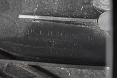 2019-2021 AUDI Q8 PREMIUM CENTER PLATE FACTORY OEM - Picture 5 of 5