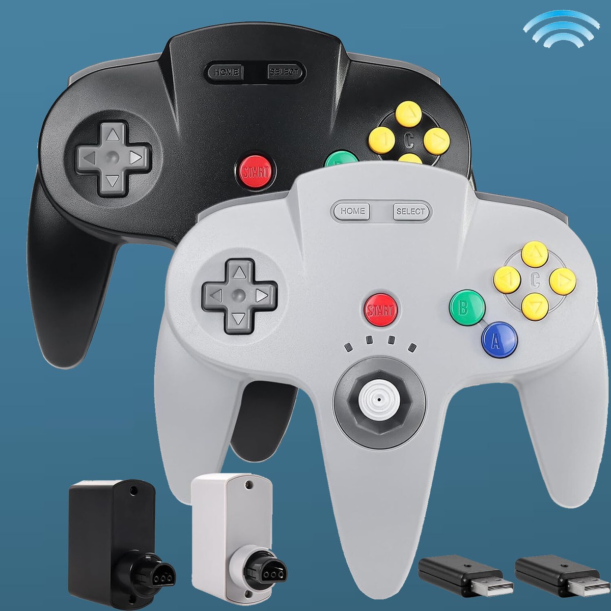 Wireless N64 Switch Controller for N64, Switch PC iOS Mac Win