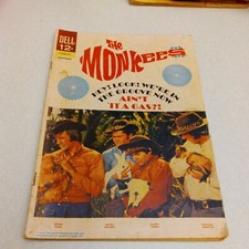 The Monkees #16 comics 1968 Dell TV show David Jones photo cover low print run