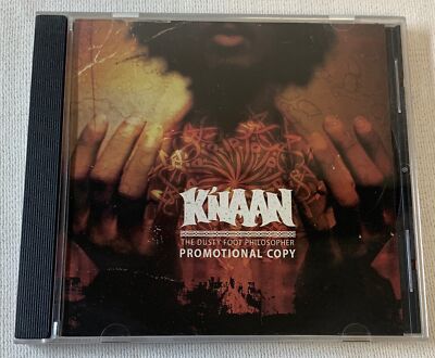 K'NAAN The Dusty Foot Philosopher promo CD