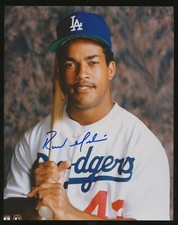 RAUL MONDESI L.A. DODGERS AUTOGRAPH AUTO SIGNED 8x10 COLOR PHOTO