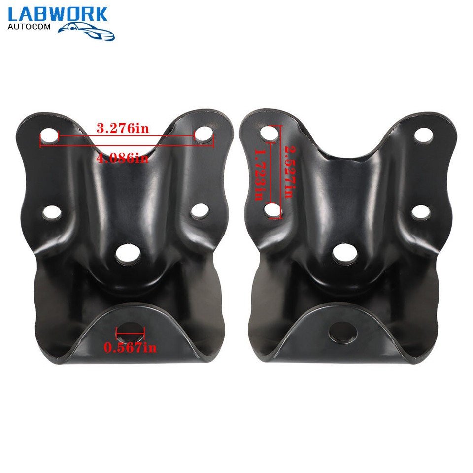 Rear Leaf Spring Hanger Bracket and Shackle Kit for Ford Ranger 722-001 ...