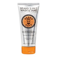 Beard Guyz 2-in-1 Beard Wash and Conditioner, Deep Cleansing Beard Shampoo for M